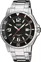CASIO TIMELESS COLLECTION Quarzuhr Armbanduhr, Herrenuhr, Datum, bis 20 bar