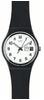 Swatch ONCE AGAIN GB743-S26 Unisexuhr Design Highlight Weiß, Gehäuse aus...