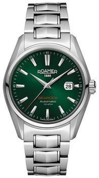 Roamer 210633 SM5 Automatik Searock Uhr Herrenuhr Datum silber