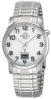 Master Time MTGA-10306-12M Herren-Funkuhr Basic mit Zugband