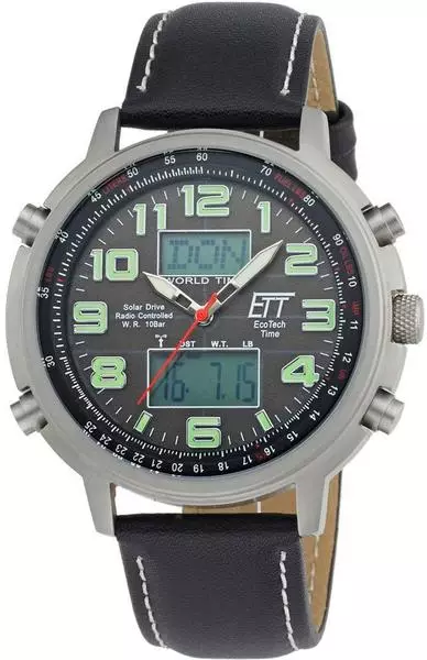 Funk Solaruhr Ett Uhr Einstellen ETT Eco Tech Time Funk Solar