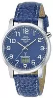 MASTER TIME Funkuhr "Basic" Armbanduhr, Quarzuhr, Herrenuhr, Datum, Leuchtzeiger,