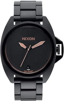 Nixon Anthem 43 mm all black/rose gold (A396-957)