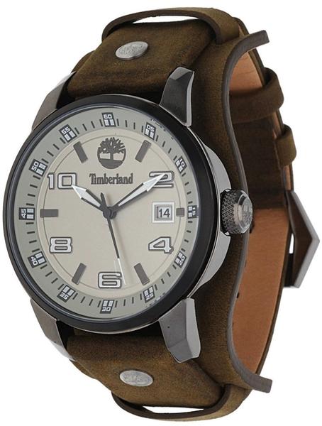 Timberland Herren Uhr Armbanduhr Leder Analog TBL.14337JSUB/61
