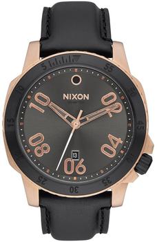 Nixon A508 2308 Ranger Leather Rose Gold Herrenuhr