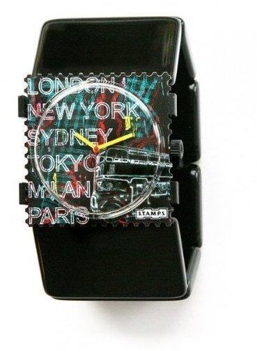 stamps armband schwarz