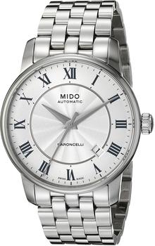 MIDO Herren-Armbanduhr XL Baroncelli Analog Automatik Edelstahl M86004211