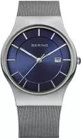 Bering 11938-003, Bering Classic Collection 11938-003 Herrenarmbanduhr Blau male,