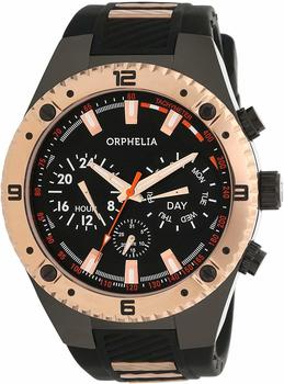 Orphelia Herren-Armbanduhr Analog Quarz Silikon 86503