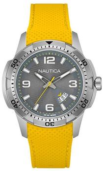 NAUTICA Herren-Armbanduhr Analog Quarz Silikon NAI12520G