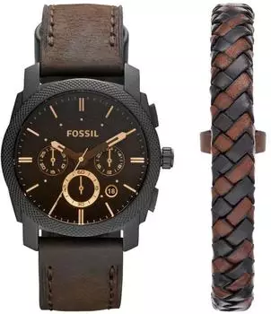 Fossil Machine Chronograph Set (FS5251SET)