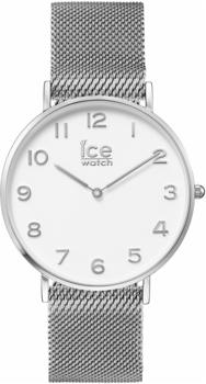 Ice-Watch City Milanese Silver Shiny White M