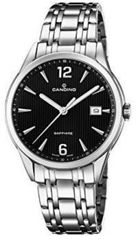 Candino Herren Uhr Armbanduhr C4614/4 Saphirglas Swiss Made