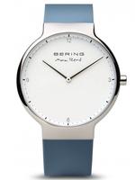 Bering 15540-700, Bering 15540-700 5atm 40mm Watch Silber Mann Grey / Sapphire