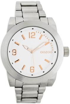 Oozoo Timepieces Silver/Silver/Rosegold Gold Uhr C7521