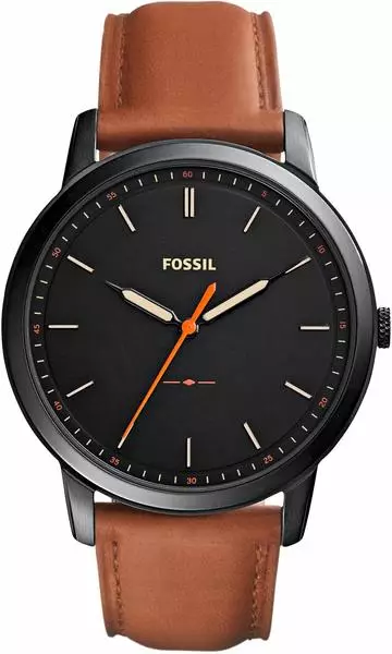 Fossil Quarzuhr MINIMALIST 3H FS5305, Armbanduhr, Herrenuhr
