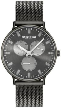 Kenneth Cole New York Herren Uhr Armbanduhr Edelstahl 10031472