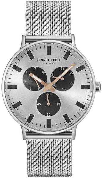 Kenneth Cole New York Herren Uhr Armbanduhr Edelstahl 10031468