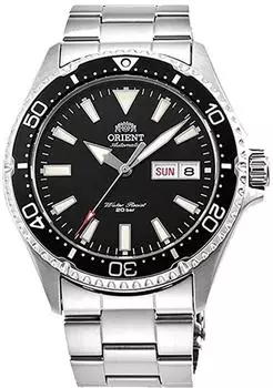 ORIENT WATCHES ORIENT Mechanical Sports Watch, Metal Strap - 41.8mm (RA-AA0001B) black