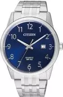 Citizen Quarzuhr Armbanduhr, Herrenuhr, Damenuhr, Edelstahlarmband, Datum