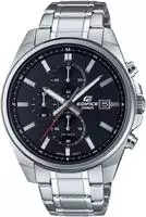 CASIO EDIFICE Chronograph Quarzuhr, Armbanduhr,Herrenuhr, Edelstahlarmband,bis 10bar