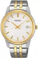 Seiko Quarzuhr Armbanduhr, Herrenuhr, Damenuhr, Datum, Edelstahlarmband