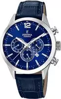 Festina Chronograph "Timeless Chronograph" Armbanduhr, Quarzuhr, Herrenuhr,