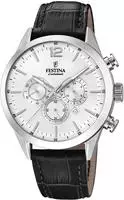 Festina Chronograph "Timeless Chronograph" Armbanduhr, Quarzuhr, Herrenuhr,