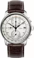 Zeppelin 86701, Zeppelin 100 Jahre Zeppelin ED. 1 86701 Herrenchronograph Silber