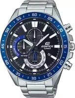 CASIO EDIFICE Chronograph Quarzuhr, Armbanduhr,Herrenuhr, Edelstahlarmband,bis 10bar