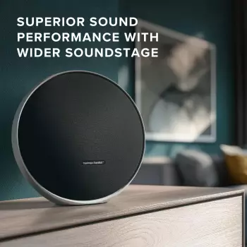 Harman-Kardon Onyx Studio 9 Black – Fortschrittliche Bluetooth-Technologie für grenzenloses Streaming