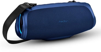 Medion LIFE P61746 Tragbarer Bluetooth Lautsprecher M blau