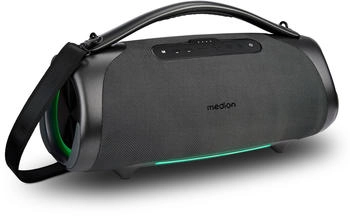 Medion LIFE P61768 Tragbarer Bluetooth Lautsprecher XL schwarz