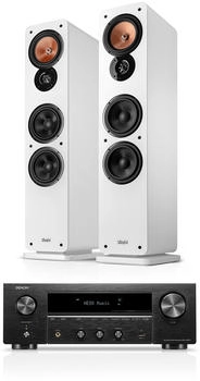Teufel Ultima 40 Mk4 (2025) wei&szlig; + DENON DRA-900H