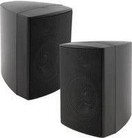 Chilitec - 2-wege Lautsprecher Schwarz Paar F&uuml;r Hifi Stereoanlage
