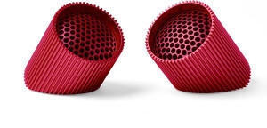 Lexon Ray Speaker Set Red