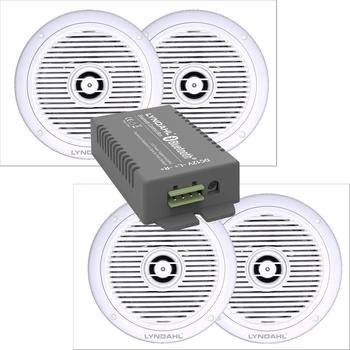 Lyndahl LYNCS180IPS4 2-Wege Set Einbau-Lautsprecher 120W 4Ω Wei&szlig; 1 Set