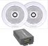 Lyndahl LYNCS180IPS4 2-Wege Set Einbau-Lautsprecher 120W 4Ω Weiß 1 Set