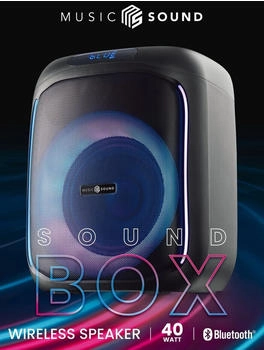Cellular Line Music & Sound Bluetooth Sound Box Black