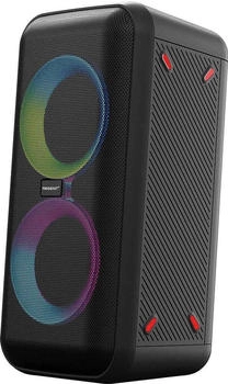 Ferguson Regent Power Audio 400BT RGB Bluetooth-Lautsprecher 60W mit FM-Radio, USB, AUX, DSP, Mikrofon- & Gitarreneingang, RGB-LED, tragbar, Akku, Fer