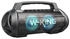 W-KING 70 W RMS tragbarer Bluetooth-Lautsprecher, Lautsprecher, kabellos, laut, IPX6 wasserdicht, Bluetooth-Lautsprecher mit Subwoofer/Bass Boost Black