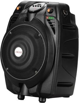 Akai SS02222A-X6 Tragbarer Aktivlautsprecher, USB/SD-KARTE, schwarz
