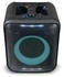 Nedis Bluetooth-Party-Lautsprecher - max. Batteriespielzeit: 5 Std - 150 W - Tragegriff - Partylicht - Verknüpfbar - Equalizer - Orange/Schwarz