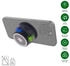 4smarts Bluetooth Lautsprecher SoundCharge MagSafe-kompatibel, schwarz Magnetische Befestigung: MagSafe-kompatibel und überall haftend dank