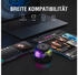 4smarts Bluetooth Lautsprecher SoundCharge MagSafe-kompatibel, schwarz Magnetische Befestigung: MagSafe-kompatibel und überall haftend dank