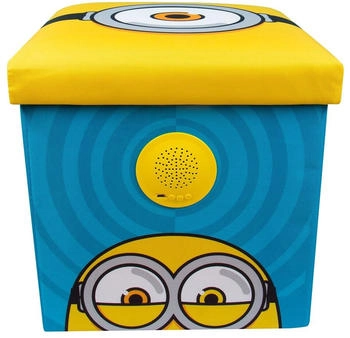 ThumbsUp Fizz Aufbewahrungsbox Minions inkl. Lautsprecher blau