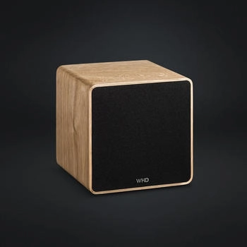 WHD Highend-Streaminglautspr. HiFi m.WLAN/BT QubeXL Eiche