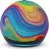Amazon Echo Dot (5. Generation, 2022) Kids Regenbogenwirbel-Design