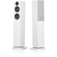 Audio Pro A38 W (WiiM Edition) Wireless Multiroom Aktiv-Standlautsprecher, wei&szlig;
