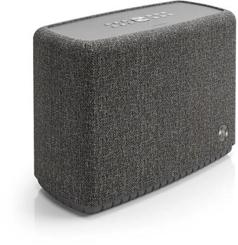 Audio Pro A15 W portabler, spritzwasserfester Multiroom-Lautsprecher in Dunkelgrau
